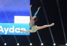 В Баку стартовал заключительный день 27-го Чемпионата Азербайджана по художественной гимнастике (ФОТО)