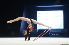 В Баку стартовал заключительный день 27-го Чемпионата Азербайджана по художественной гимнастике (ФОТО)