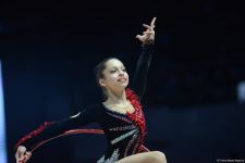 В Баку стартовал заключительный день 27-го Чемпионата Азербайджана по художественной гимнастике (ФОТО)