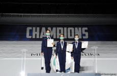 Winners among juniors at 27th Azerbaijan Championship in Rhythmic Gymnastics announced (PHOTO)