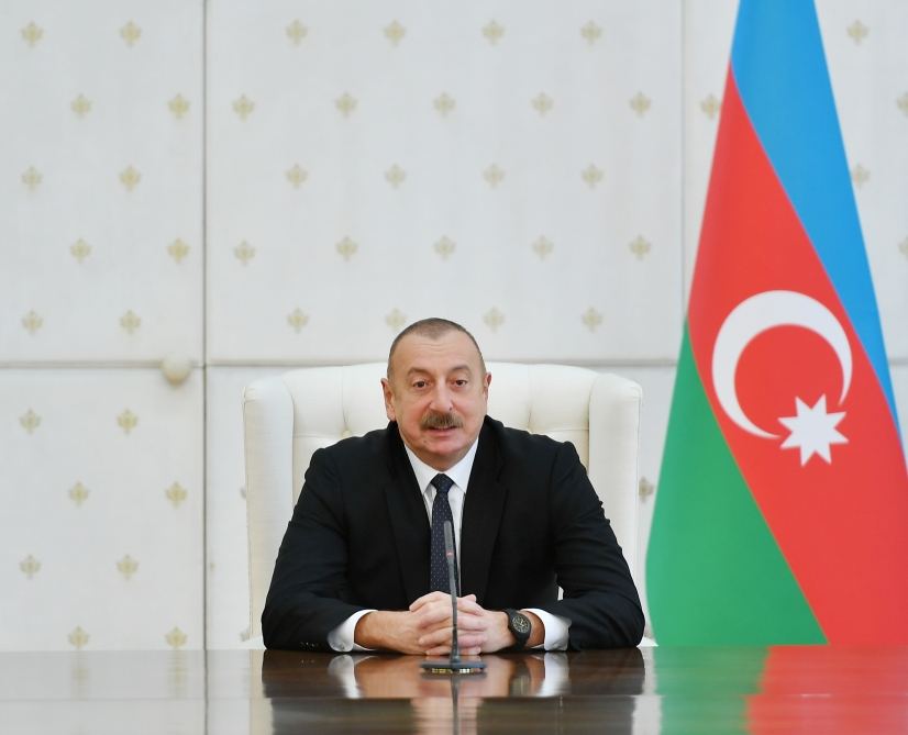 Президент Ильхам Алиев принял участников состоявшегося в Болгарии VII чемпионата Европы по борьбе (ФОТО/ВИДЕО)