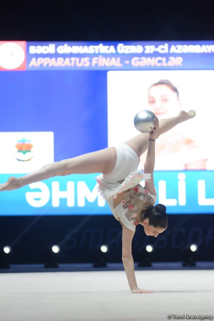 В Баку стартовал заключительный день 27-го Чемпионата Азербайджана по художественной гимнастике (ФОТО)