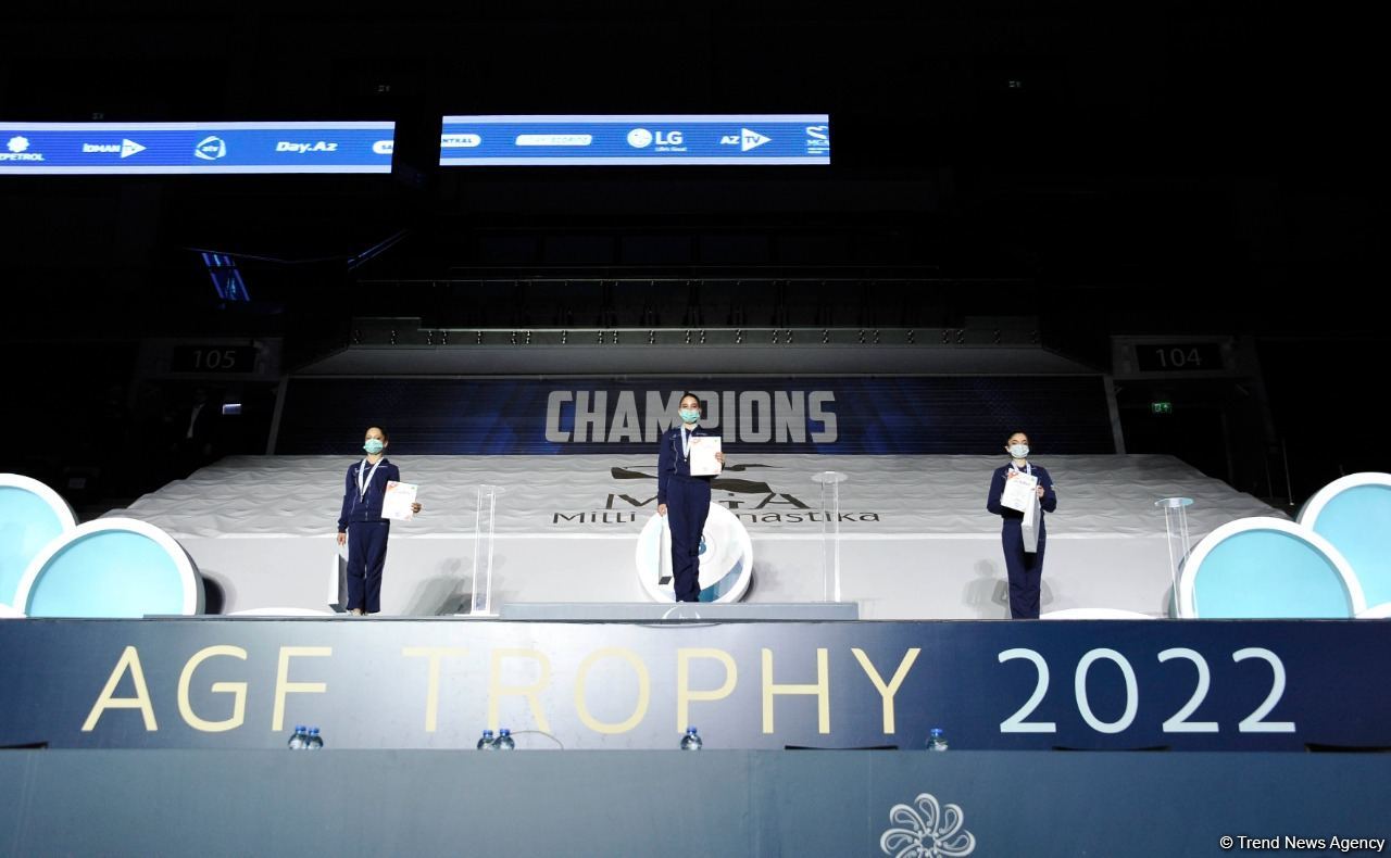 Winners among juniors at 27th Azerbaijan Championship in Rhythmic Gymnastics announced (PHOTO)