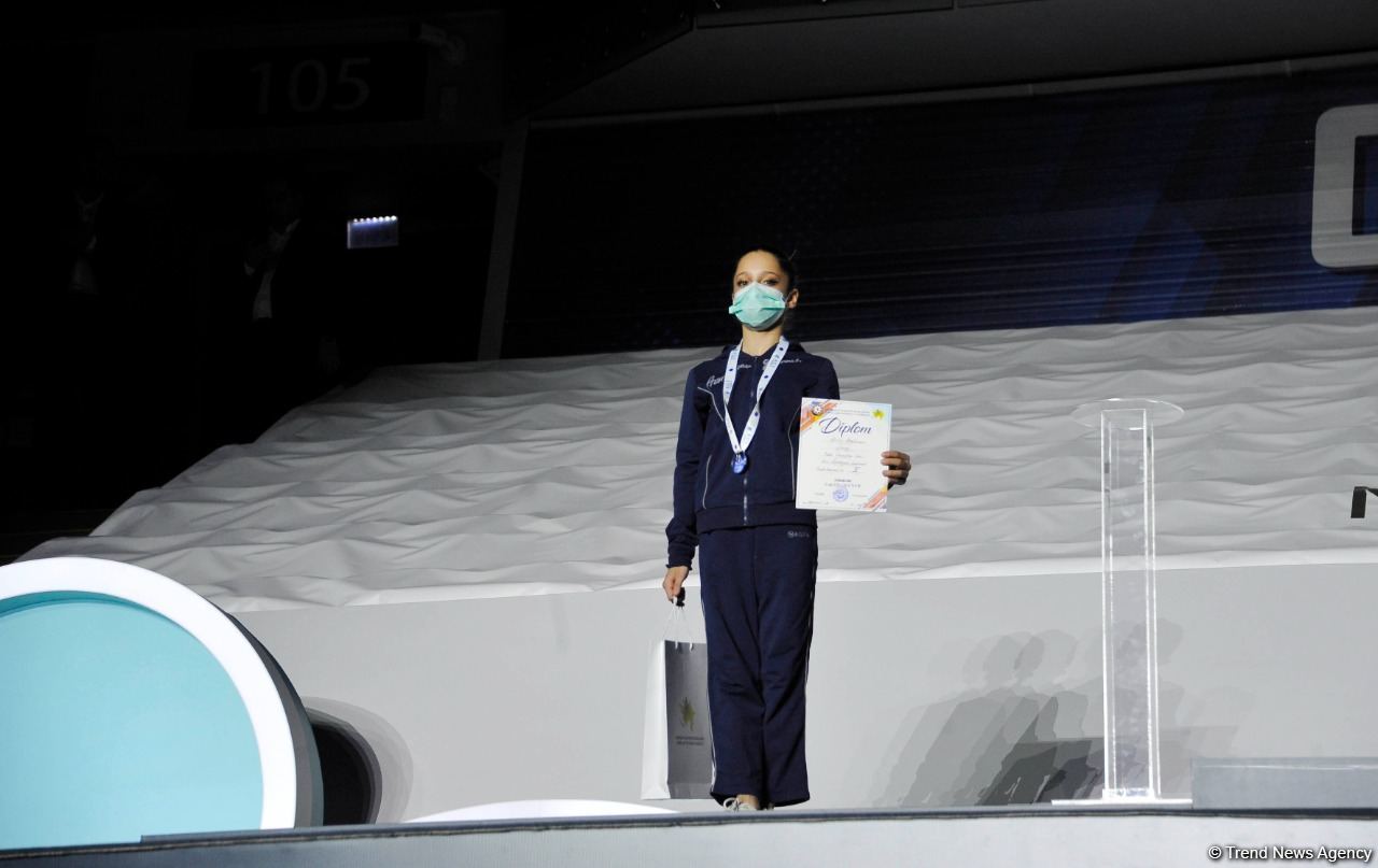 Winners among juniors at 27th Azerbaijan Championship in Rhythmic Gymnastics announced (PHOTO)