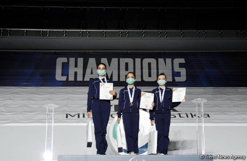 Winners among juniors at 27th Azerbaijan Championship in Rhythmic Gymnastics announced (PHOTO)