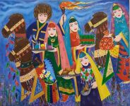 Колоритные картины Эльдара Гаджиева, посвященные празднику Новруз (ФОТО)