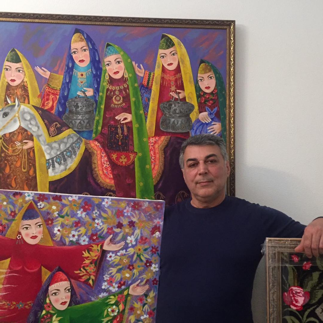 Колоритные картины Эльдара Гаджиева, посвященные празднику Новруз (ФОТО)