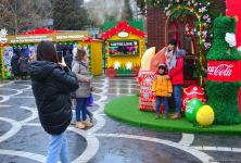 Праздничное настроение Новруза на улицах Баку (ФОТОРЕПОРТАЖ)