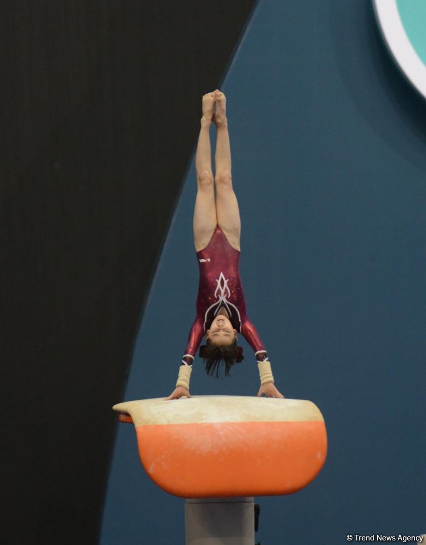 Стартовал первый день соревнований Первенства Азербайджана и Чемпионата Баку по спортивной гимнастике (ФОТО)