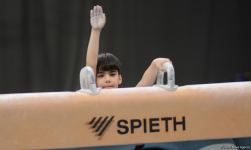 Стартовал заключительный день соревнований Первенства Азербайджана и Чемпионата Баку по спортивной гимнастике (ФОТО)