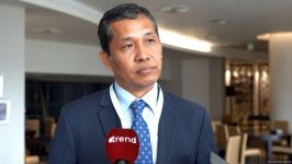 India's ambassador meets with athletes of his country within FIG Artistic Gymnastics Apparatus World Cup in Baku (PHOTO)