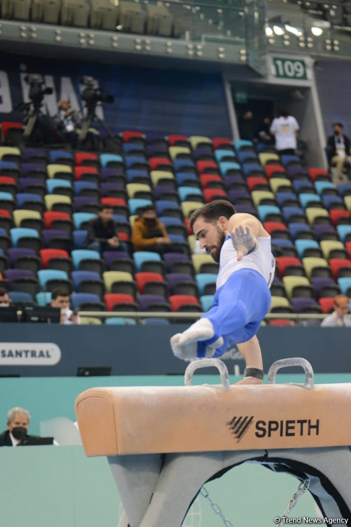 Second day of FIG Artistic Gymnastics Apparatus World Cup starts in Baku (PHOTO)