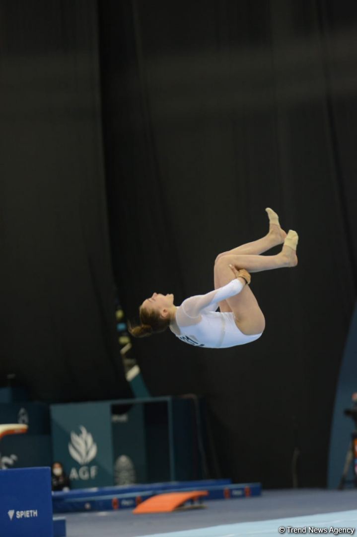Second day of FIG Artistic Gymnastics Apparatus World Cup starts in Baku (PHOTO)