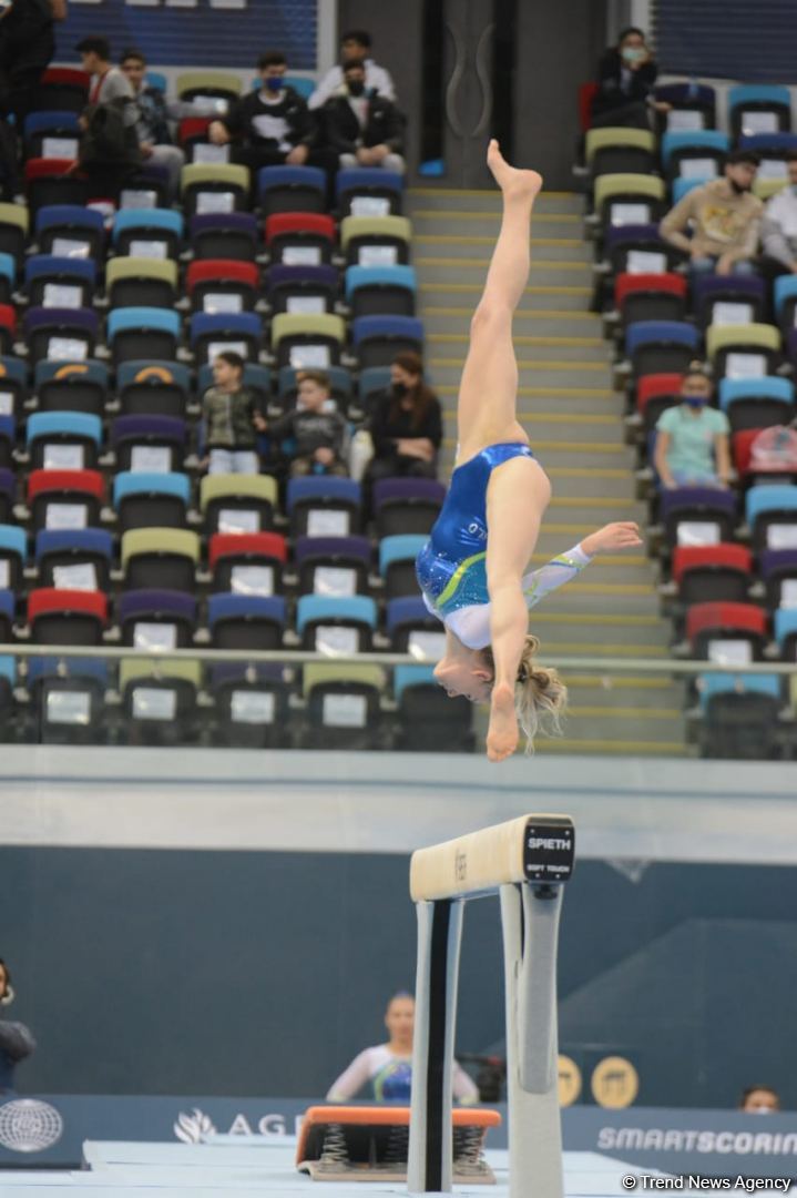 Second day of FIG Artistic Gymnastics Apparatus World Cup starts in Baku (PHOTO)
