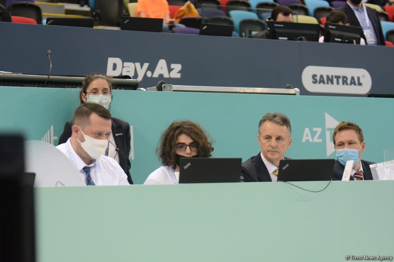 Second day of FIG Artistic Gymnastics Apparatus World Cup starts in Baku (PHOTO)