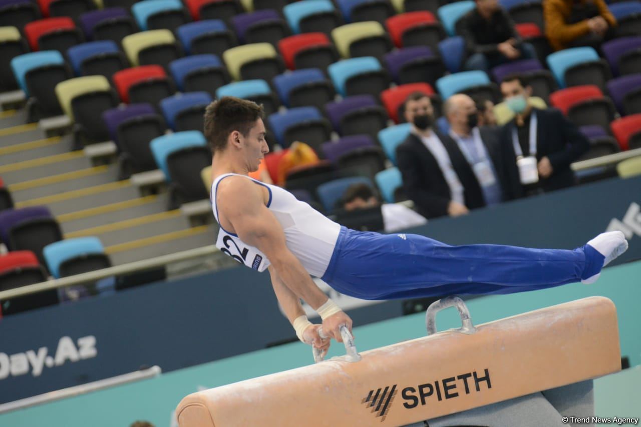 Second day of FIG Artistic Gymnastics Apparatus World Cup starts in Baku (PHOTO)