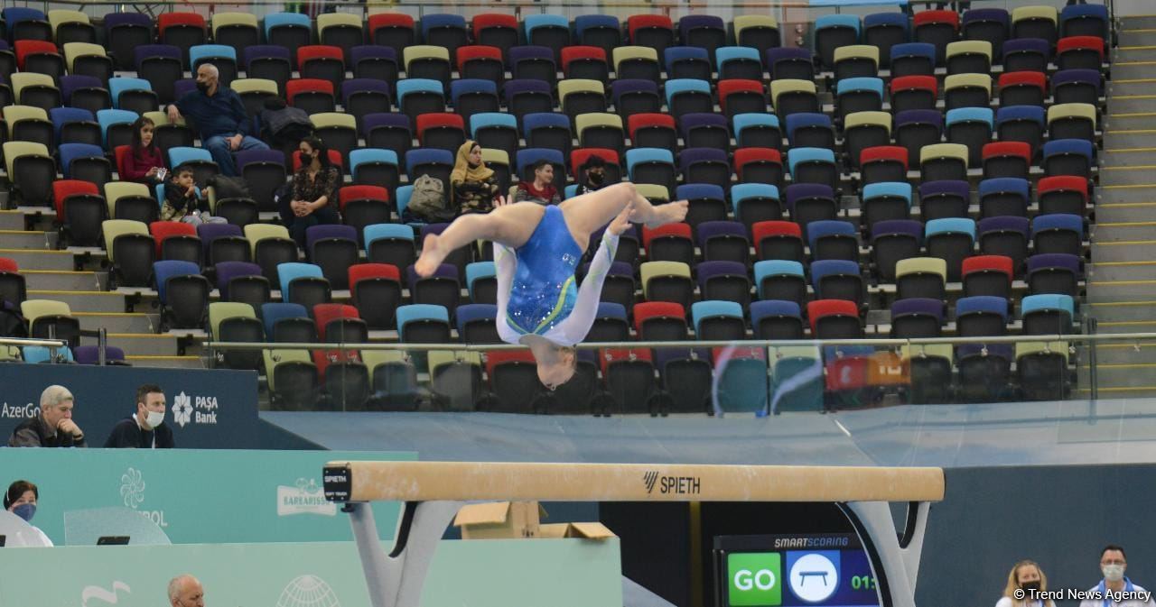 Second day of FIG Artistic Gymnastics Apparatus World Cup starts in Baku (PHOTO)