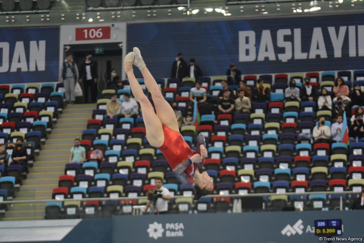 Second day of FIG Artistic Gymnastics Apparatus World Cup starts in Baku (PHOTO)