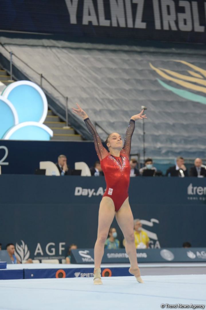 Second day of FIG Artistic Gymnastics Apparatus World Cup starts in Baku (PHOTO)