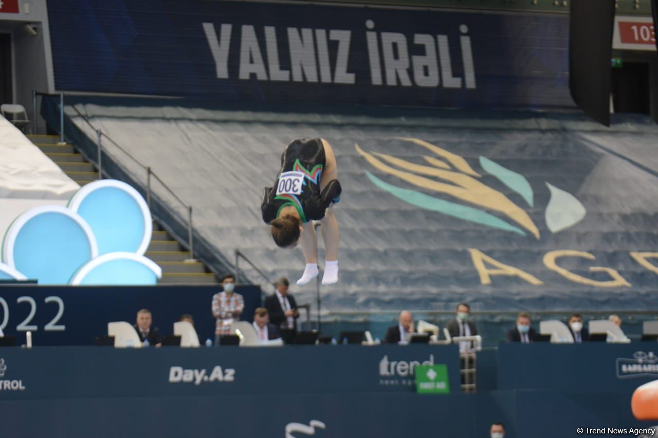 Second day of FIG Artistic Gymnastics Apparatus World Cup starts in Baku (PHOTO)