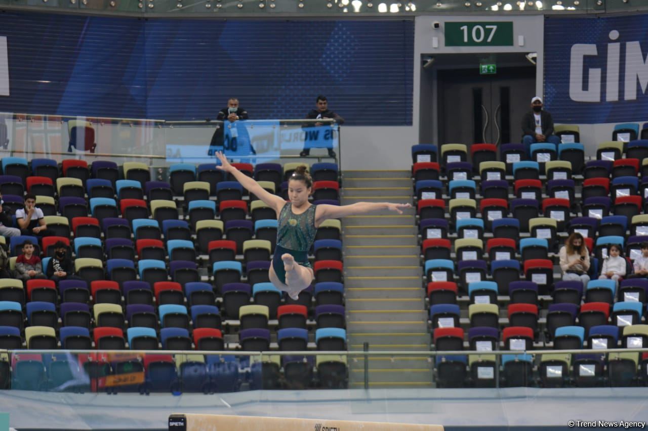 Second day of FIG Artistic Gymnastics Apparatus World Cup starts in Baku (PHOTO)