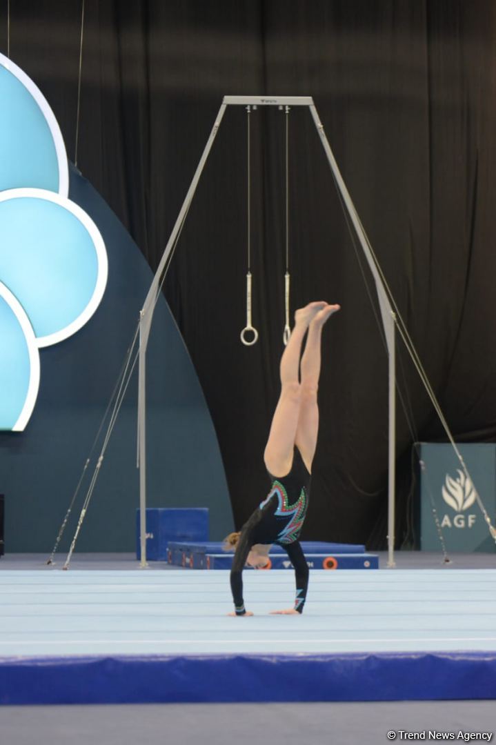 Second day of FIG Artistic Gymnastics Apparatus World Cup starts in Baku (PHOTO)