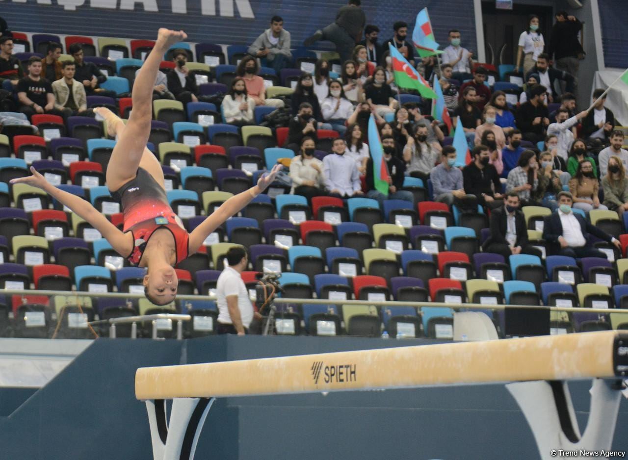 Second day of FIG Artistic Gymnastics Apparatus World Cup starts in Baku (PHOTO)