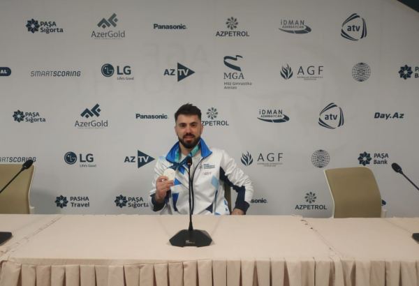 Israeli gymnast, silver medalist talks emotions following FIG World Cup in Baku