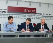 Azerbaijan's Trend, Turkey's Demiroren News Agency sign memorandum of cooperation (PHOTO/VIDEO)