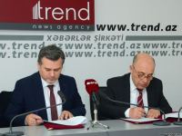 Azerbaijan's Trend, Turkey's Demiroren News Agency sign memorandum of cooperation (PHOTO/VIDEO)