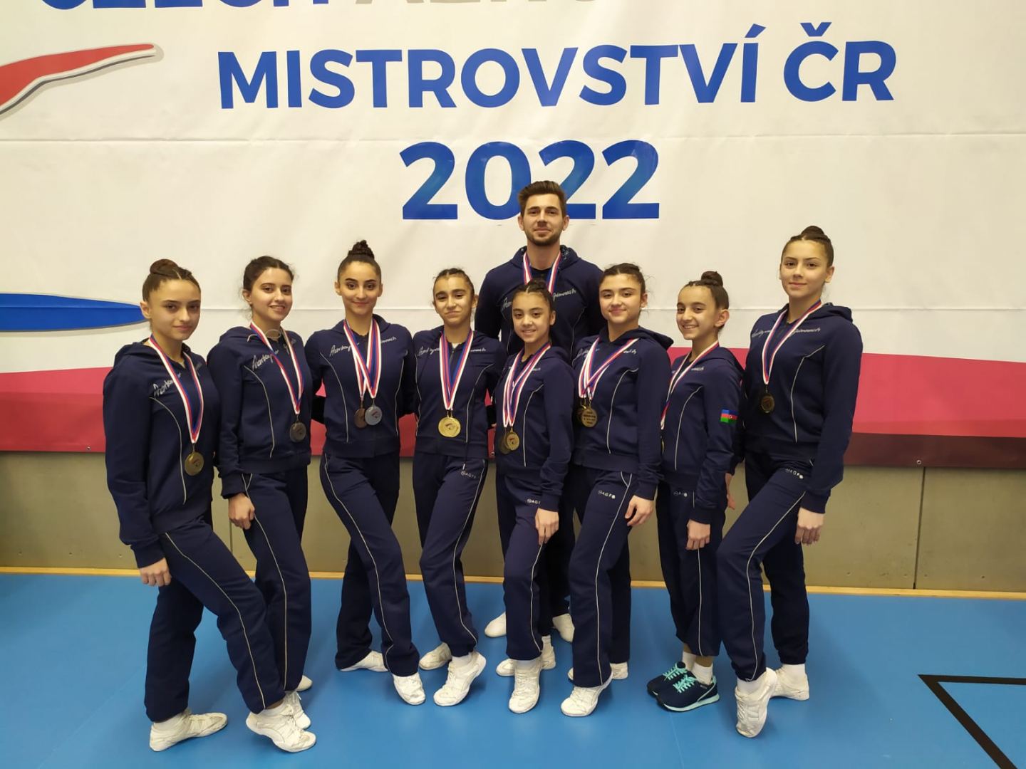 Azerbaijani gymnasts win seven medals at international tournament in Czech Republic (PHOTO)