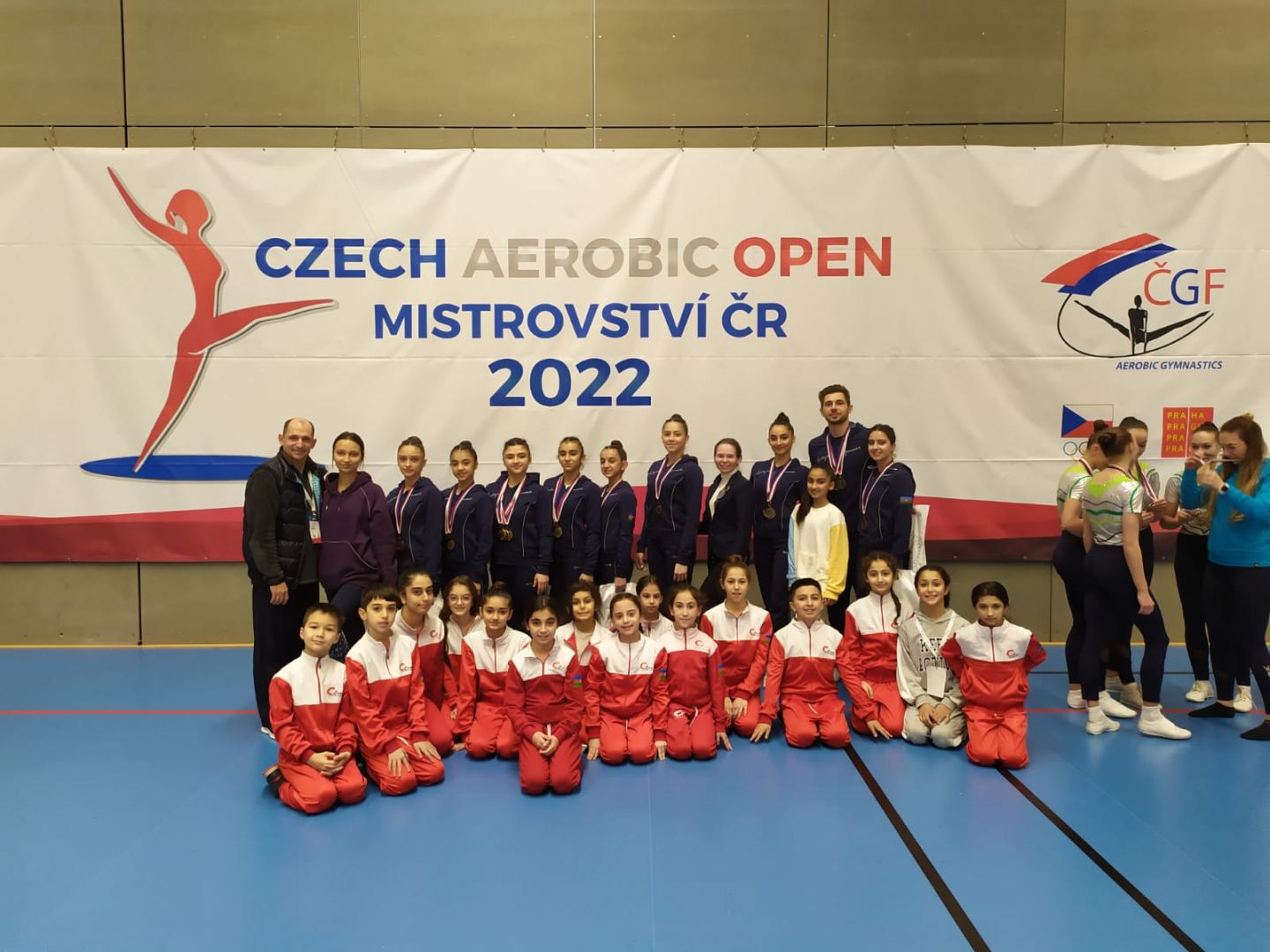 Azerbaijani gymnasts win seven medals at international tournament in Czech Republic (PHOTO)