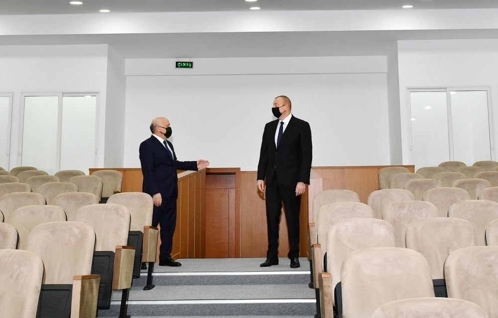 Президент Ильхам Алиев принял участие в открытии нового административного здания Азербайджанского института теологии (ФОТО/ВИДЕО)
