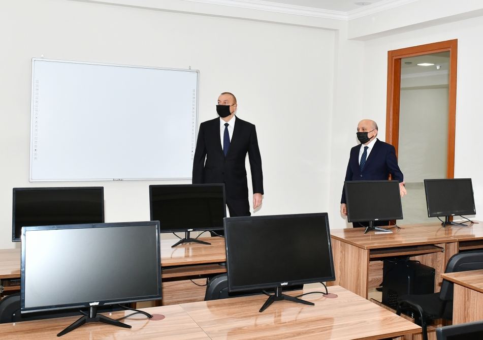 Президент Ильхам Алиев принял участие в открытии нового административного здания Азербайджанского института теологии (ФОТО/ВИДЕО)