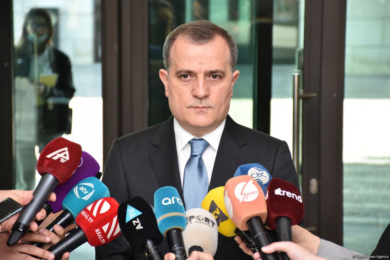 Azerbaijani FM positively assesses recent talks with Armenian counterpart