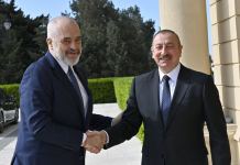President Ilham Aliyev, Prime Minister of Albania hold one-on-one meeting (PHOTO)