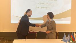 Между FAO и азербайджанской компанией Agrarco подписаны  соглашения о сотрудничестве и координации деятельности (ФОТО)