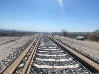 Construction and installation work on Azerbaijan’s Horadiz-Agbend railway continues (PHOTO)