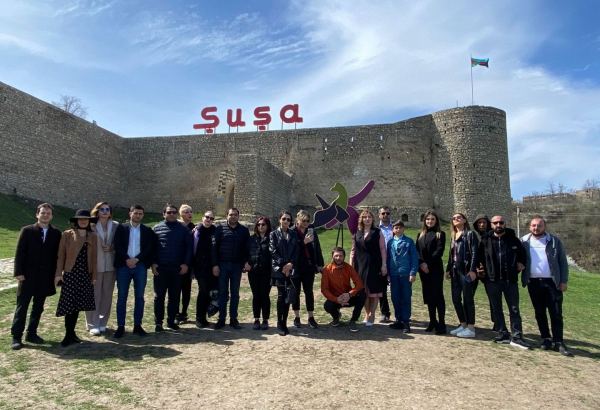 Representatives of Georgian culture visit Azerbaijan's Shusha