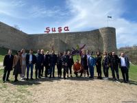 Representatives of Georgian culture visit Azerbaijan's Shusha
