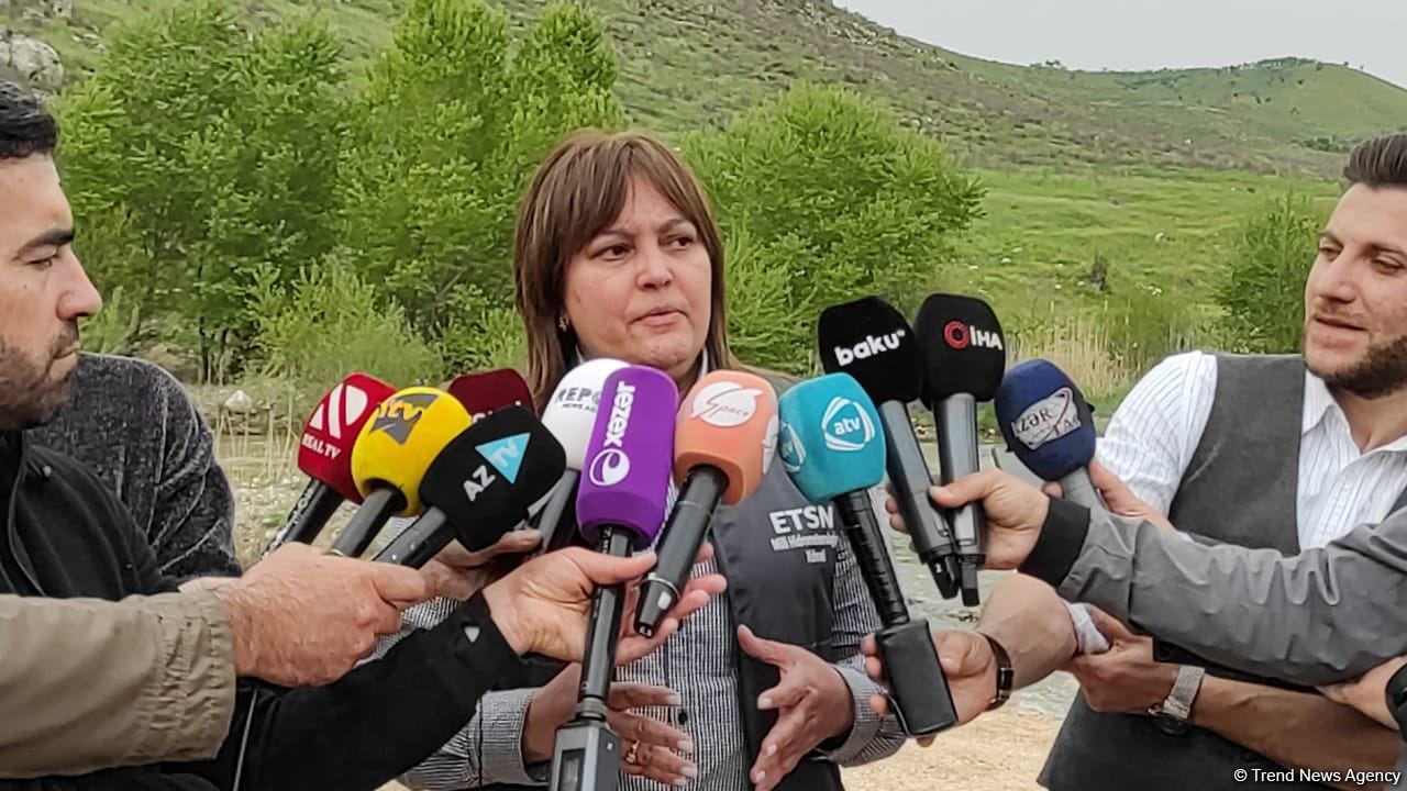 Уровень загрязнения рек в Карабахе будет отслеживаться в режиме онлайн - Умайра Тагиева