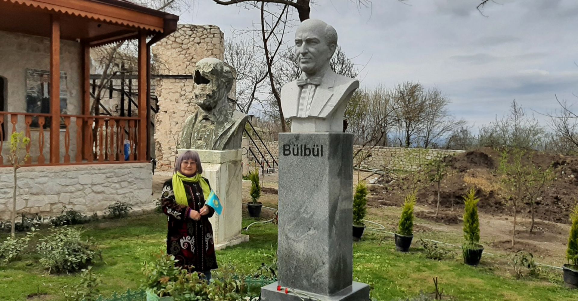 Известная писательница Насиха Кенжина в Азербайджане: Пламенный салам из Казахстана освобожденной Шуше (ФОТО)