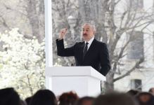 Президент Ильхам Алиев выступил с речью на V Съезде азербайджанцев мира в Шуше (ФОТО/ВИДЕО)