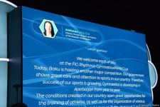 First day of 9th FIG Rhythmic Gymnastics World Cup starts in Baku (PHOTO)