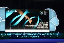 First day of 9th FIG Rhythmic Gymnastics World Cup starts in Baku (PHOTO)