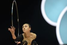 FIG Rhythmic Gymnastics World Cup competitions continue in Baku (PHOTO)