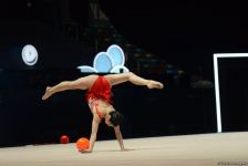 FIG Rhythmic Gymnastics World Cup competitions continue in Baku (PHOTO)