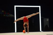 FIG Rhythmic Gymnastics World Cup competitions continue in Baku (PHOTO)
