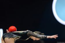 FIG Rhythmic Gymnastics World Cup competitions continue in Baku (PHOTO)