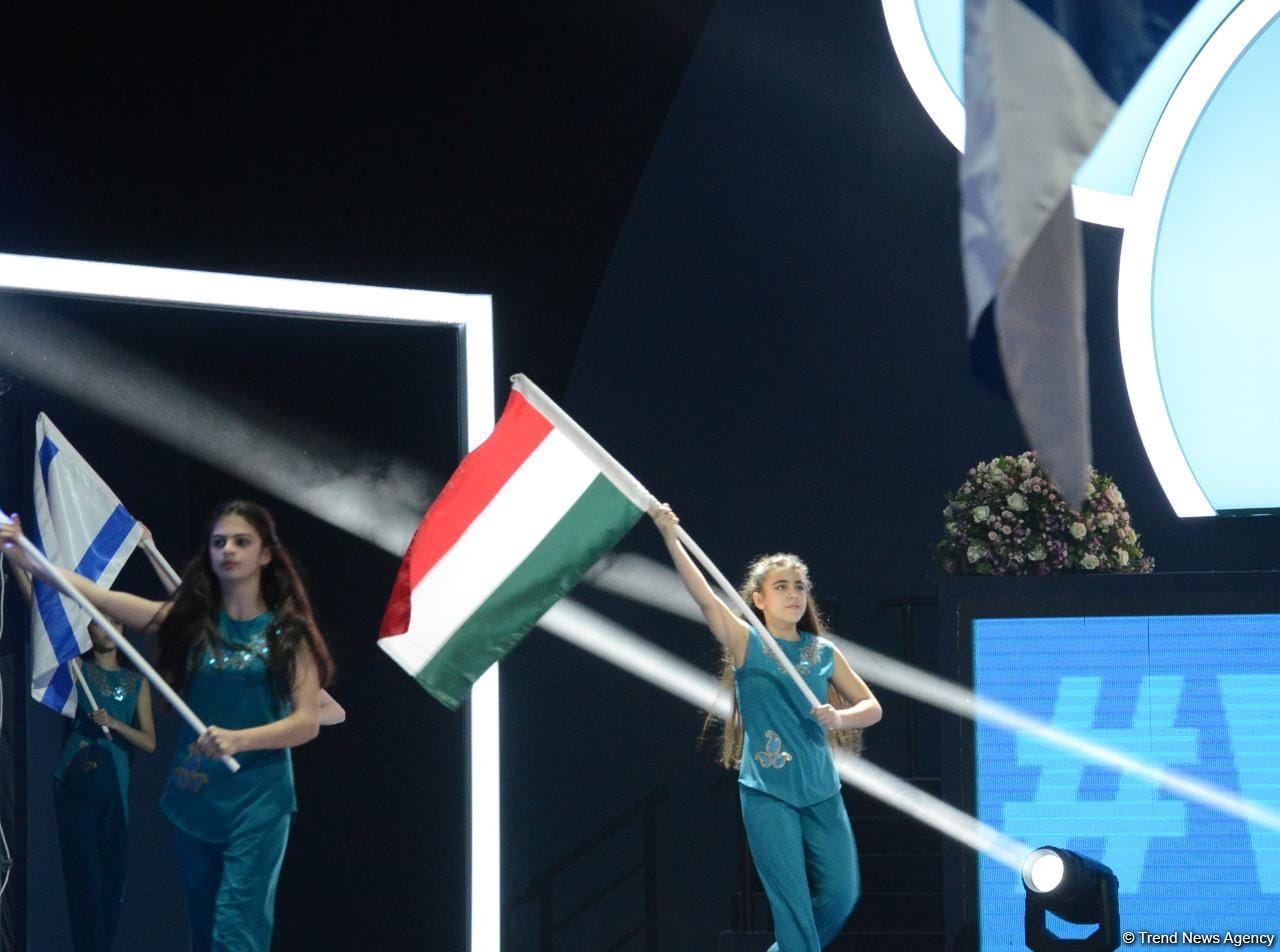 First day of 9th FIG Rhythmic Gymnastics World Cup starts in Baku (PHOTO)